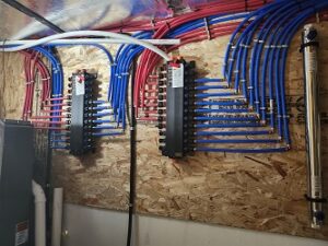 SMR Mechanical: new residential plumbing Install.